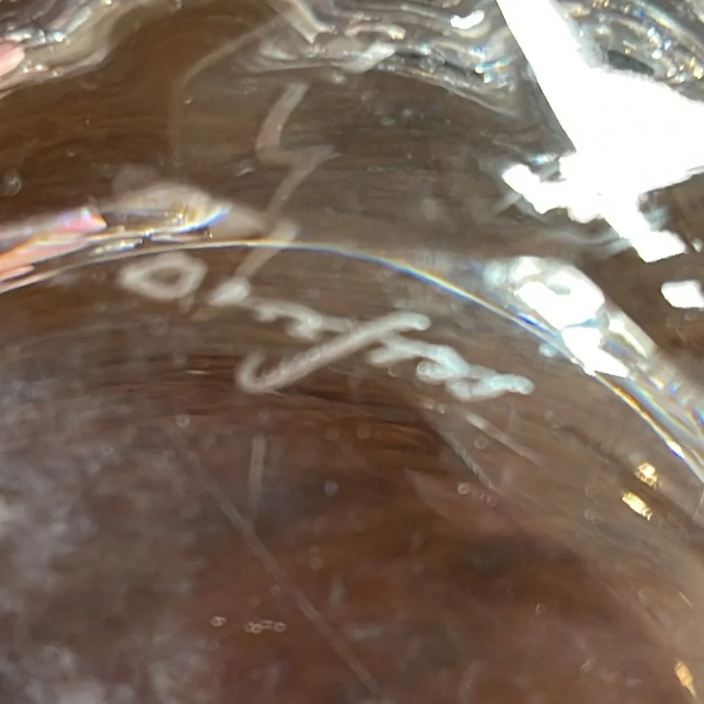 Orresfors Crystal bowl